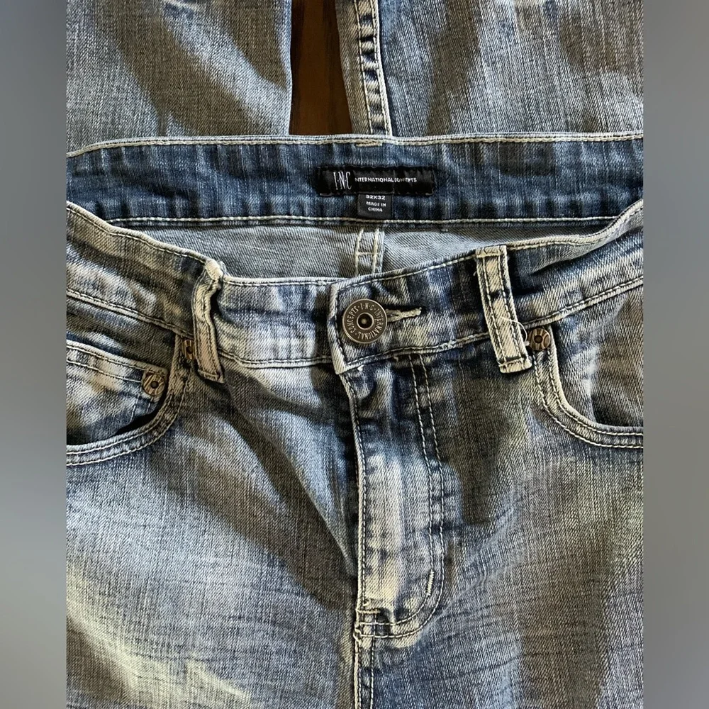 INC INTERNATIONAL CONCEPTS WOMENS LOW RISE BLUE DENIM JEANS 32 X 32 - Picture 5 of 12